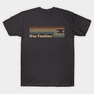 The Feelies Cassette Stripes T-Shirt